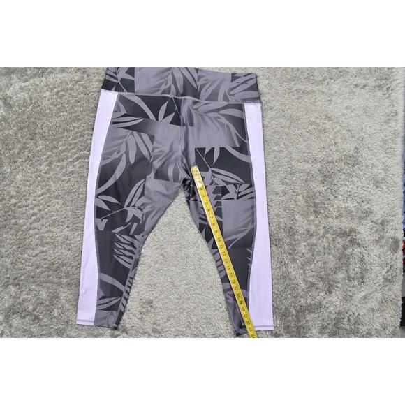 Under Armour Purple Leggings 3X Plus Size Preowned Gym run Yoga - Picture 5 of 7